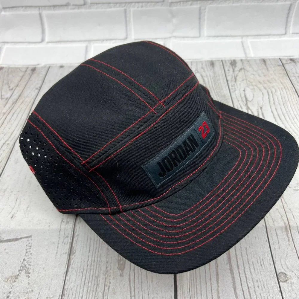 Air Jordan 23 5‎ Panel Jumpman Hat Strapback Cap Black Men